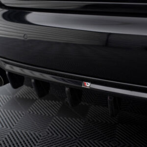 Difusor Trasero Audi A4 B8 (Versión con Escape Simple a Ambos Lados) - Maxton Design