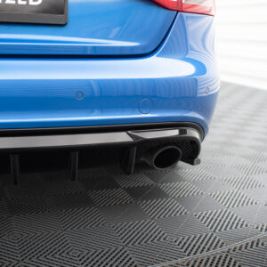 Difusor Trasero Audi A4 S-Line Sedan / Avant B8 (Compatible con salidas de escape simples) - Maxton Design