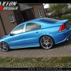 Faldones Laterales Volvo S60 para Versión Estándar 2000-2009 - Maxton Design