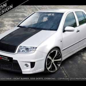 Faldones Laterales Skoda Fabia Mk1 < Demonic > - Maxton Design