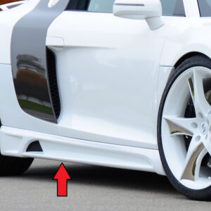 Faldón lateral derecho Rieger para Audi R8 (42) Coupe y Spyder