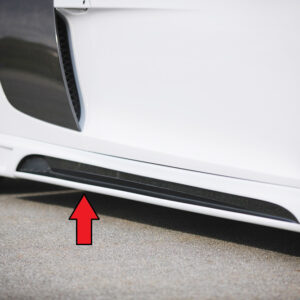 Faldón lateral derecho Rieger para Audi R8 (42) Coupe y Spyder