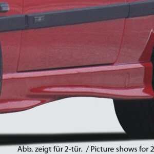 Faldón lateral derecho Rieger para BMW Serie 3 E36 (Sedán y Touring)