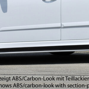 Faldón lateral derecho Rieger para Opel Astra H