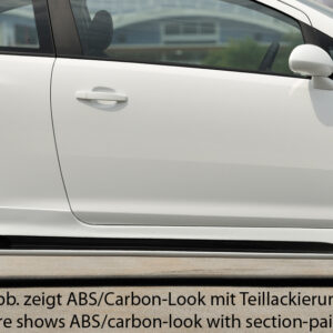 Faldón lateral derecho Rieger para Opel Corsa D