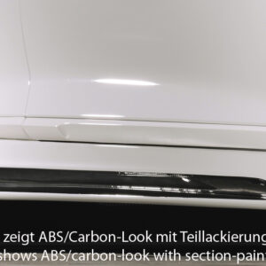Faldón lateral derecho Rieger para VW Scirocco 3 (08.08 en adelante)