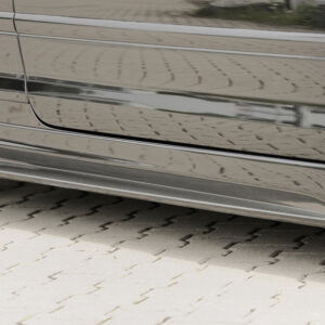 Faldón Lateral Izquierdo Rieger para Audi A4 Cabrio (8H) - Estilo Carbono