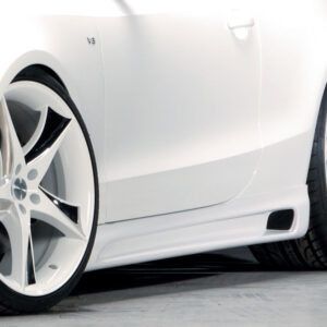 Faldón lateral izquierdo Rieger para Audi A5 (B8/B81) - Compatibilidad con Cabrio y Coupé