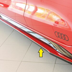 Faldón lateral Rieger para Audi A3 y S3 (GY) - Compatible con S-Line