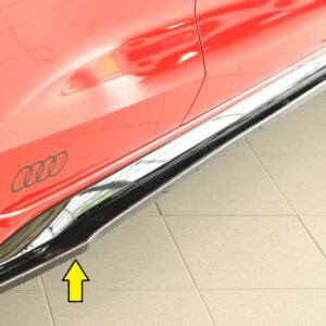 Faldón lateral Rieger para Audi A3 y S3 (GY) - Compatible con S-Line