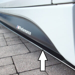 Faldón lateral Rieger para BMW Serie 3 M