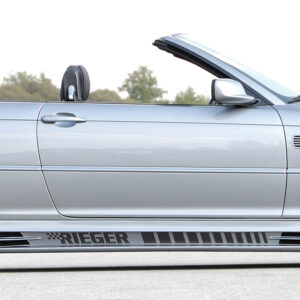 Faldón Lateral Rieger para BMW Serie 3 E46 (Cabrio, Compact, Coupé y Sedán)