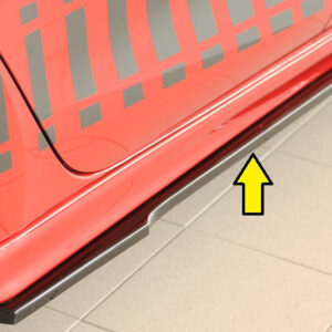 Faldón lateral Rieger para Cupra y Seat Leon (KL) - Compatible con modelos 2020 en adelante