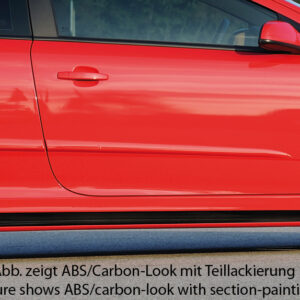 Faldón lateral Rieger para Opel Astra H GTC y Twin-Top Cabrio