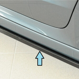 Faldón lateral Rieger para Skoda Octavia y vehículos compatibles