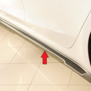 Faldón lateral Rieger para Tesla Model 3 (06.18-09.23 y 10.23 en adelante)