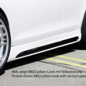 Faldón lateral Rieger para VW Golf 6 (3 y 5 puertas, Cabrio, Variant, GTD y GTI)