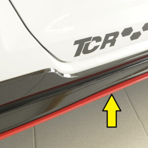 Faldón lateral Rieger para VW Golf 7 GTI-TCR