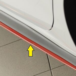 Faldón lateral Rieger para VW Golf 8 GTI/GTD/GTE