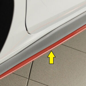 Faldón lateral Rieger para VW Golf 8 GTI, GTD y GTE