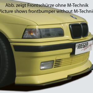 Lip Delantero Rieger GFK para BMW Serie 3 E36