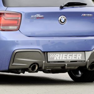 M-Paket Heckschürze sin Heckeinsatz para BMW Serie 1 F20 y F21