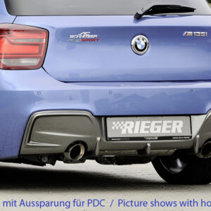 M-Paket Paragolpes Trasero sin Inserto para BMW Serie 1 F20/F21