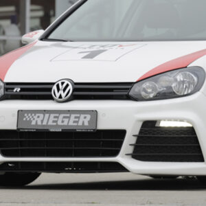 Parachoques delantera Rieger para VW Golf 6 (3 y 5 puertas, Cabrio)