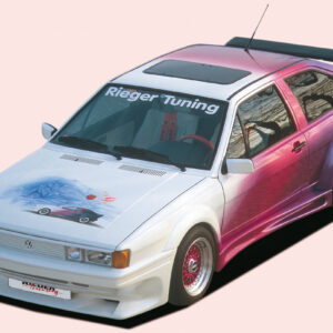 Parachoques Delantero Rieger GFK para VW Scirocco 2 Coupé (1988-1992)