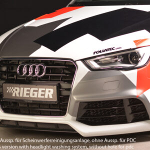 Parachoques Delantero Rieger para Audi A3 (8V) y S3