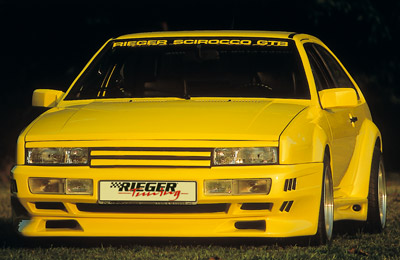Parachoques Delantero Rieger para VW Scirocco 2 Coupé (88-)