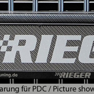 Portaplacas Rieger Carbon Look para Audi A4 (8H) Cabrio
