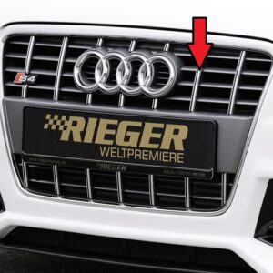 Rejilla Audi S4 (B8) Platinium Grau para Spoiler de Parachoques