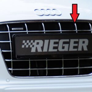 Rejilla del Audi R8 V10 en negro/cromo - Compatible con Audi R8 (42)