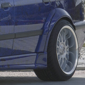 Rieger Arco de Rueda Derecho, Trasero, GFK - Compatible con BMW Serie 3 E36 Lim.