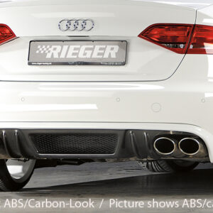 Rieger Difusor Trasero para Audi A4 (B8/B81) - Compatibilidad y Estilo