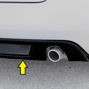 Rieger Difusor Trasero para Audi A4 Cabrio