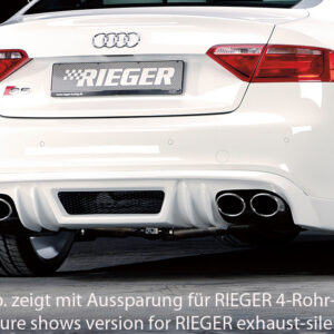 Rieger Difusor Trasero para Audi A5/S5 (B8/B81) Sportback