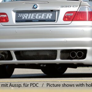 Rieger Difusor Trasero para BMW Serie 3 E46