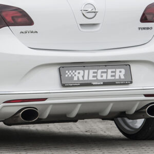 Rieger Difusor Trasero para Opel Astra J (5 puertas y hatchback)