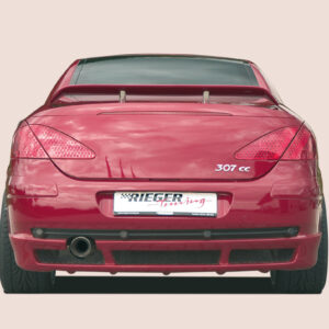 Rieger Difusor Trasero para Peugeot 307 Cabrio