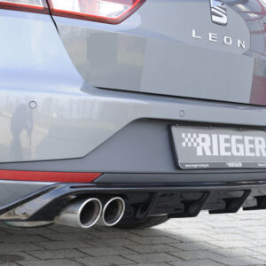 Rieger Difusor Trasero para Seat León FR (5F) ST/Kombi