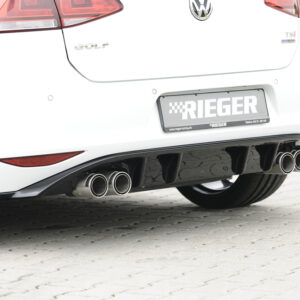 Rieger Difusor Trasero para VW Golf 7 (3 y 5 puertas)