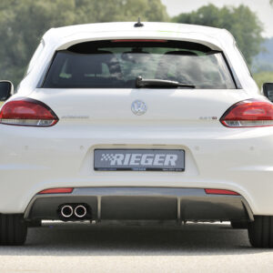 Difusor Trasero Rieger para Seat Leon FR (5F) - Compatible con Modelos de 3 y 5 Puertas