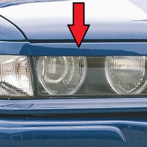 Rieger Cejas para faros para BMW Serie 3 E36 Cabrio y Coupé