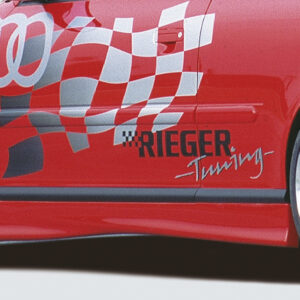 Rieger Faldón Lateral Compatible con Audi A3 (8L) 3 Puertas