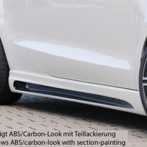 Rieger Faldón Lateral Derecho para Audi A1 (8X)