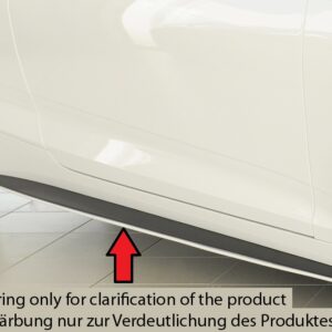 Rieger Faldón Lateral Derecho para Audi A5 (B9/F5) Cabrio y Coupé