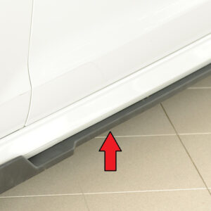 Rieger Faldón Lateral para Audi A6 (4G/C7) y S6 - Estilo Original S-Line