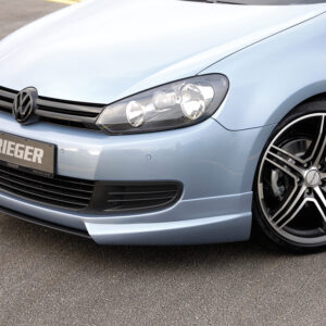 Rieger Lip Delantera para VW Golf 6 (3 y 5 puertas, Cabrio)
